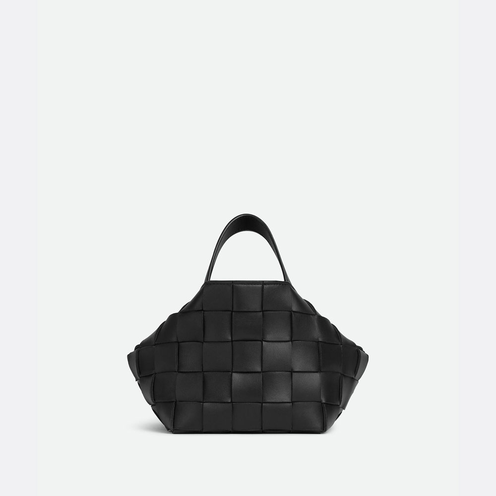 Bottega Veneta Small Bowling Cassette in Black 755132 VMAY 18425 - Photo-3