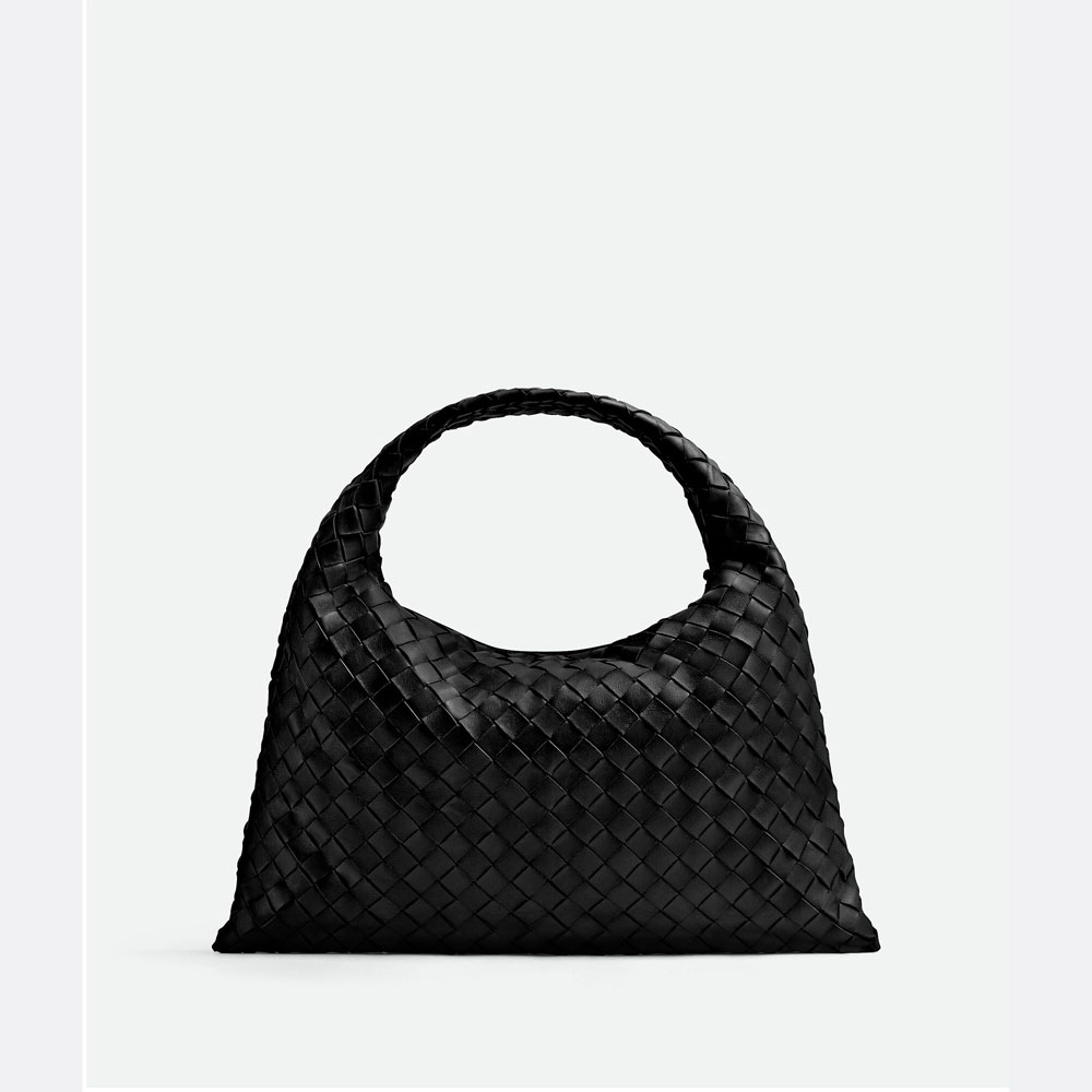 Bottega Veneta Small Hop in Black 763966 V3IV 11019 - Photo-3