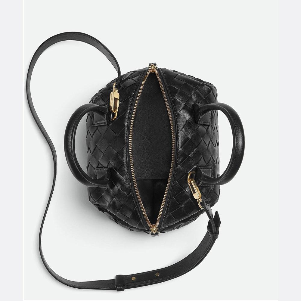Bottega Veneta Mini Bauletto in Black 764535 VCPP 11019 - Photo-3