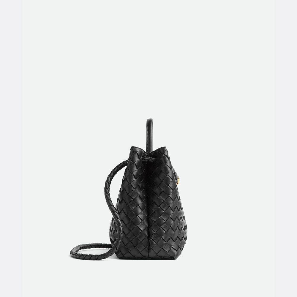 Bottega Veneta Medium Andiamo in Black 766016 VCPP 11139 - Photo-3