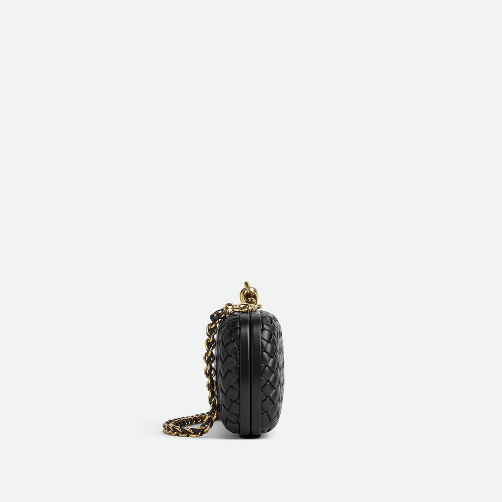 Bottega Veneta Knot Chain in Black 776662 V01D1 1019 - Photo-3