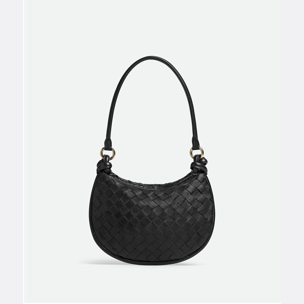 Bottega Veneta Small Gemelli in Black 776764 VCPP 11019 - Photo-3