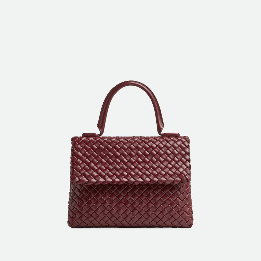 Bottega Veneta Patti Shoulder Bag in Cherry 776783 V3RG1 6413