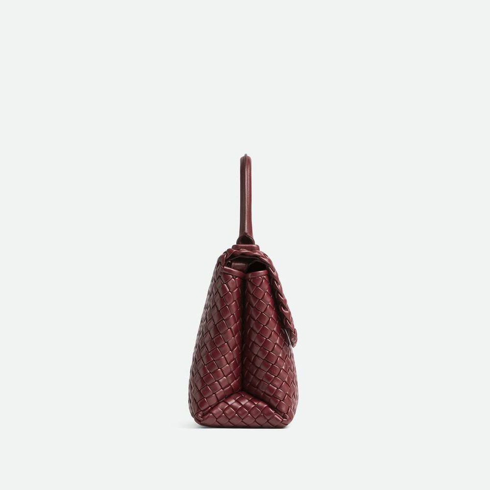 Bottega Veneta Patti Shoulder Bag in Cherry 776783 V3RG1 6413 - Photo-3