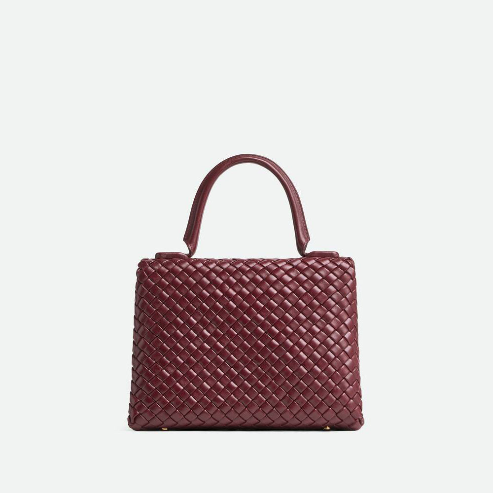 Bottega Veneta Patti Shoulder Bag in Cherry 776783 V3RG1 6413 - Photo-4