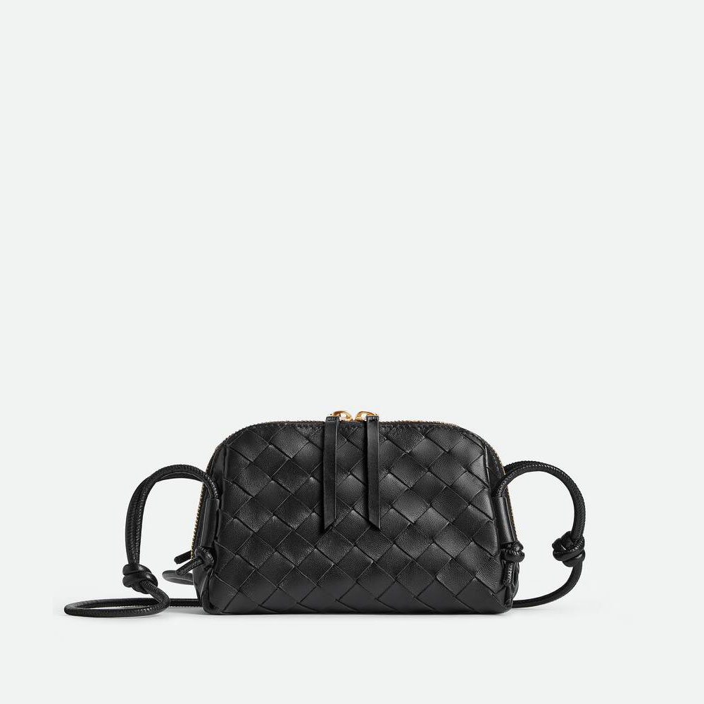 Bottega Veneta Concert Pouch in Black 794258 VCPP1 8425