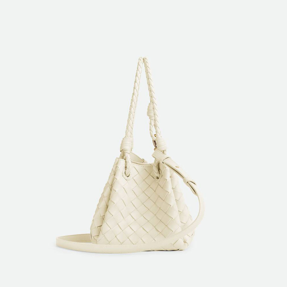 Bottega Veneta Small Parachute in Seasalt 796569 VCPPT 9195 - Photo-3