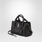 Bottega Veneta mini roma bag in nero intrecciato calf leather 45327650NP - thumb-2