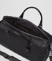 Bottega Veneta medium duffel bag in nero intrecciato vn 55009038DA - thumb-3