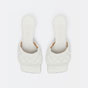 Bottega Veneta Padded Mule in Optic White 592015 VBRR 09122 - thumb-2