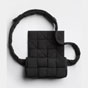 Bottega Veneta Padded Tech Cassette Belt Bag Black 679763 VBO8 08803 - thumb-3