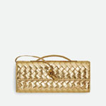 Bottega Veneta Andiamo Clutch in Gold 741511 V4P12 8922