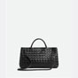 Bottega Veneta Small East West Andiamo in Black 766010 VCPP 11139 - thumb-3