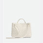 Bottega Veneta Small Andiamo in White 766014 VCPP 19156 - thumb-3