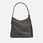 Bottega Veneta Large Crossroad Hobo in Light graphite 776221 VCQGC 1425