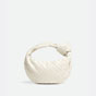 Bottega Veneta Mini Jodie in White Vernis 777607 V3SP 18583 - thumb-3