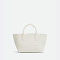 Bottega Veneta Mini Cabat in White Vernis 777608 V3SQ 18583 - thumb-3