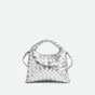Bottega Veneta Mini Hop in Silver 804914 V4P11 8101 - thumb-4
