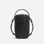 Bottega Veneta Getaway Phone Pouch in Black 826829 V2HL0 8803