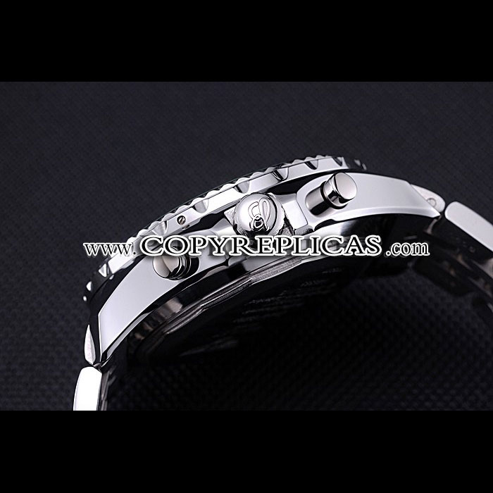 Breilting Bentley Supersports Black Red Dial Stainless Steel Bracelet BL5687 - Photo-4
