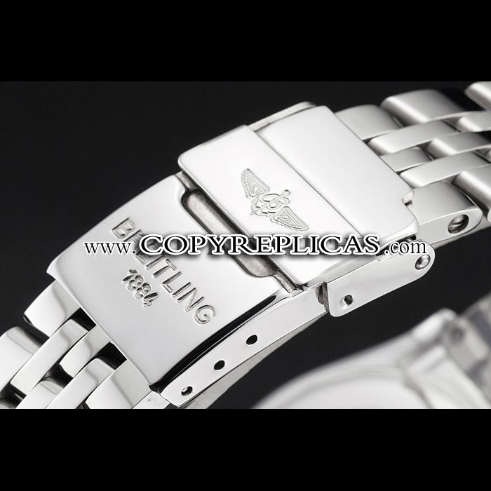Breitling Colt Lady Black Dial Diamond Hour Marks Stainless Stees Case Bracelet BL5740 - Photo-4