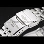 Breitling Chronomat Quartz Light Blue Dial Stainless Steel Case Bracelet BL5736 - thumb-4