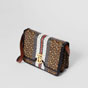 Burberry Medium Monogram Stripe E-canvas TB Bag 80193371 - thumb-2