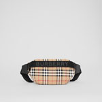 Burberry Medium Vintage Check and Icon Stripe Bum Bag 80261051