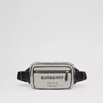 Burberry Horseferry Print Cotton Canvas Bum Bag in Black 80389021