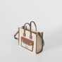 Burberry Mini Two tone Canvas and Leather Freya Tote 80441431 - thumb-2