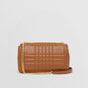 Burberry Quilted Leather Medium Lola Bag in Maple Brown 80595081 - thumb-4