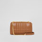 Burberry Quilted Leather Small Lola Bag in Maple Brown 80595141 - thumb-4