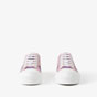 Burberry EKD Monogram Cotton Sneakers 80719901 - thumb-2