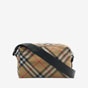Burberry Check Crossbody Bag in Sand Nylon 80913201 - thumb-3