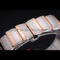 Bvlgari Lvcea Black Dial Diamond Hour Markings Rose Gold Case Diamonds Two Tone Bracelet BV5848 - thumb-3