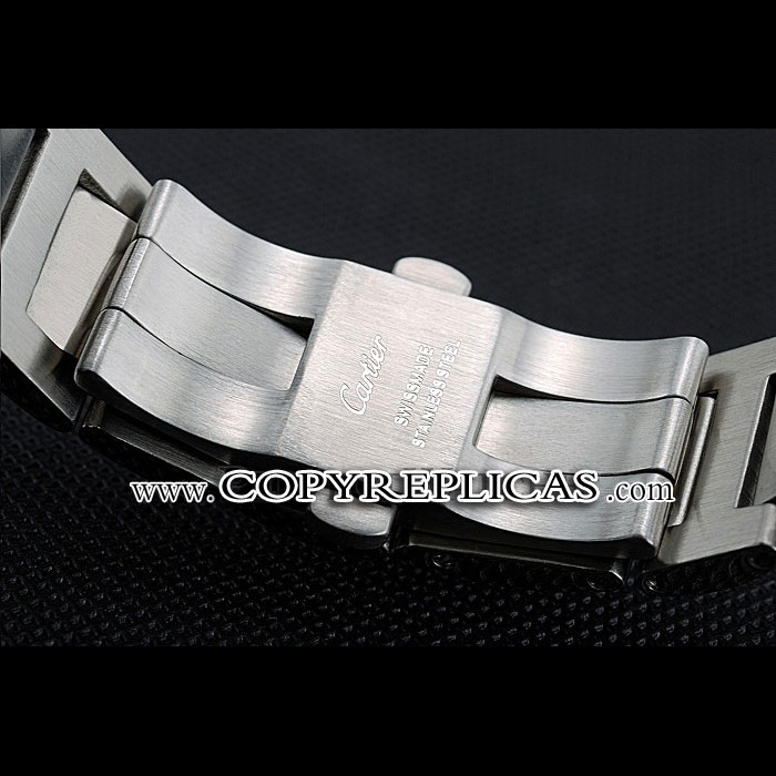 Swiss Cartier Ballon Bleu 42mm Silver Dial Stainless Steel Two Tone Rose Gold Bracelet CTR5893 - Photo-4