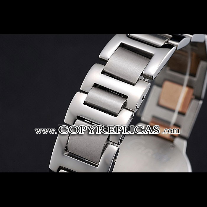Swiss Cartier Ballon Bleu 36mm Silver Dial Stainless Steel Case Two Tone Gold Bracelet CTR5918 - Photo-3