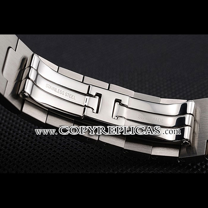 Swiss Cartier Santos De Cartier Galbeee Yellow Gold and Steel Case Steel Bracelet Small CTR6079 - Photo-4