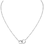 Cartier Love necklace diamonds B7013700