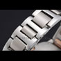 Swiss Ballon Blue De Cartier Diamond Steel White Dial Roman Numerals Two Tone Bracelet CTR5913 - thumb-2