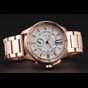 Cartier Calibre De Cartier Small Seconds White Dial Rose Gold Case And Bracelet CTR5924 - thumb-2