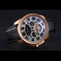 Cartier Calibre Tourbillon Black Dial Gold Case Black Leather Strap CTR5938 - thumb-2