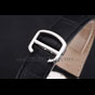 Cartier Rotonde White Dial Stainless Steel Case Black Leather Strap CTR6002 - thumb-3