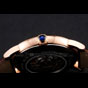 Swiss Cartier Rotonde Annual Calendar White Dial Rose Gold Case Brown Leather Strap CTR6004 - thumb-3