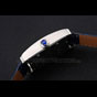 Cartier Tank MC White Dial Stainless Steel Case Blue Leather Strap CTR6118 - thumb-3