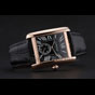 Cartier Tank MC Black Dial Gold Case Black Leather Strap CTR6132 - thumb-2