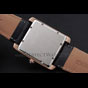 Cartier Tank MC Black Dial Gold Case Black Leather Strap CTR6132 - thumb-4