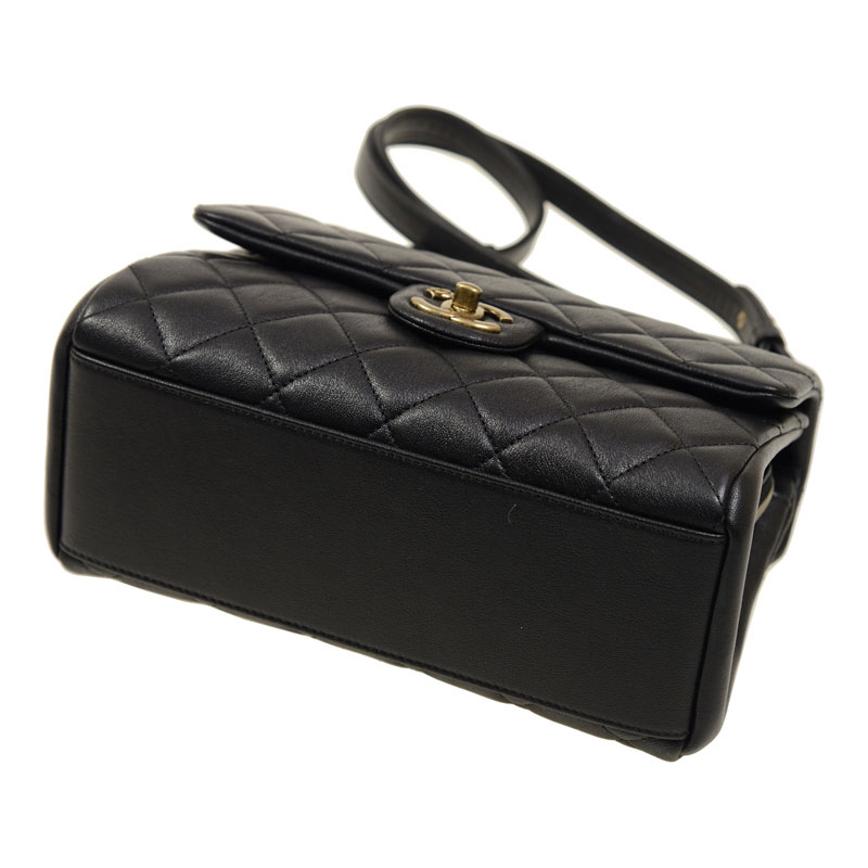 Chanel Flap bag with top handle A93442 Y60747 94305 - Photo-2