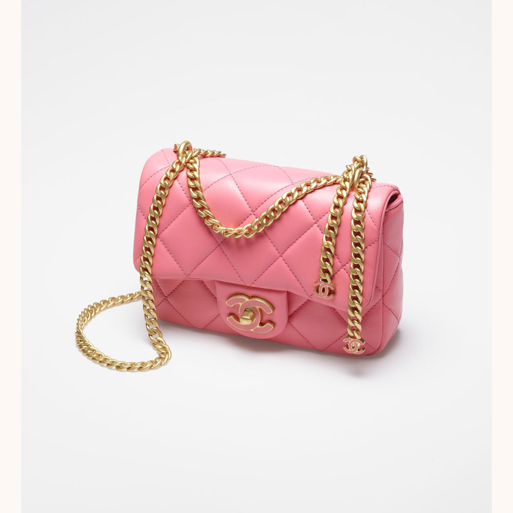 Chanel Mini Flap Bag AS3113 B07634 NG756