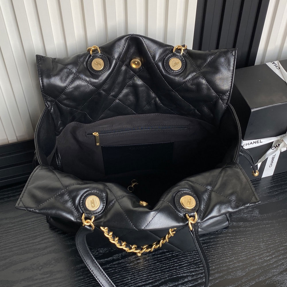 Chanel Shopping bag in black AS5315 B19030 94305 - Photo-3